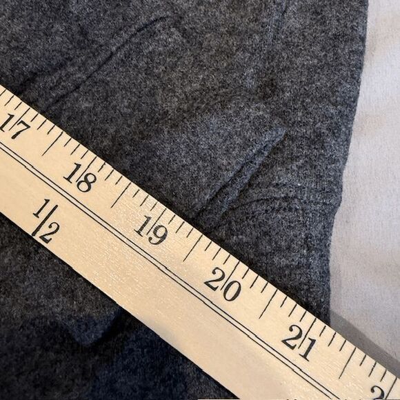 NEW! Velvet by Graham & Spencer Tami Mock neck Pullover Anthracite Charcoal XS - Picture 10 of 11